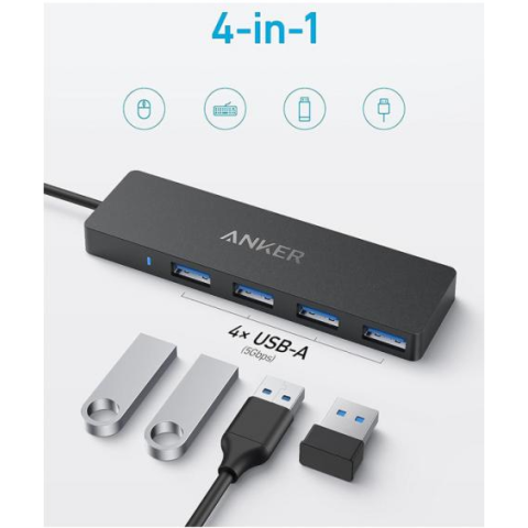 USB-хаб ANKER PowerExpand Direct 4-in-1 USB-C PD Media Hub