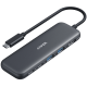 USB-Хаб ANKER 332 USB-C Hub 5-in-1, PD in 100W, 4K HDMI, 2xUSB-A, USB-C 5Gbps