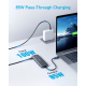 USB-Хаб ANKER 332 USB-C Hub 5-in-1, PD in 100W, 4K HDMI, 2xUSB-A, USB-C 5Gbps