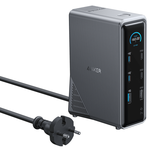 Док-станція ANKER Prime Charging Docking Station 14-in-1, Dual Display, 160W