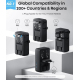Мережевий перехідник Anker Nano Travel Adapter 5-Port Universal Charger (20W, 200+ Countries)