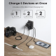 Мережевий перехідник Anker Nano Travel Adapter 5-Port Universal Charger (20W, 200+ Countries)