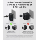 Мережевий перехідник Anker Nano Travel Adapter 5-Port Universal Charger (20W, 200+ Countries)