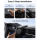 Магнітний автотримач Anker Nano FlexMag 360° Magnetic Car Mount for iPhone (Black)