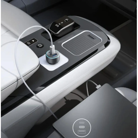 Автомобільний зарядний пристрій Anker PowerDrive 325 67W (Black)