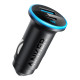 Автомобільний зарядний пристрій Anker 323 PowerDrive 52.5W, 1×USB-C + 1×USB-A, PIQ 3.0 (Black)