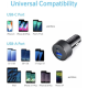 Автомобільний зарядний пристрій Anker 323 PowerDrive 52.5W, 1×USB-C + 1×USB-A, PIQ 3.0 (Black)