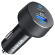 Автомобільний зарядний пристрій Anker 323 PowerDrive 52.5W, 1×USB-C + 1×USB-A, PIQ 3.0 (Black)
