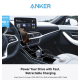 Автомобільний зарядний пристрій Anker Nano Car Charger 75W з висувним кабелем USB-C, подвійний PD заряд, сірий