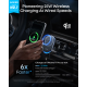 Магнітний автотримач із бездротовою зарядкою Anker Prime MagGo AirCool Qi2 25W Wireless Car Charger