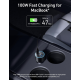 Зарядний пристрій Anker USB-C Fast Car 3-Port Charger 167.5W з кабелем Type-C