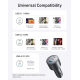 Зарядний пристрій Anker USB-C Fast Car 3-Port Charger 167.5W з кабелем Type-C