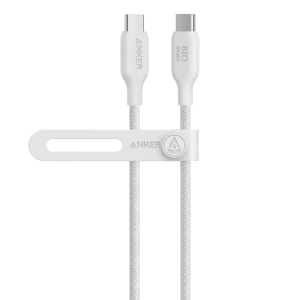 Кабель Anker 544 USB-C 240W White 1.8 м з біо-нейлоном і Power Delivery 3.1