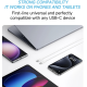 Кабель Anker 544 USB-C 240W White 1.8 м з біо-нейлоном і Power Delivery 3.1