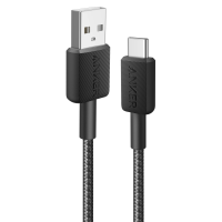 Кабель ANKER 322 USB-A to USB-C Nylon 1.8m (Black)