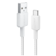 Кабель ANKER 322 USB-A to USB-C Nylon 0.9m / 1.8m (White)