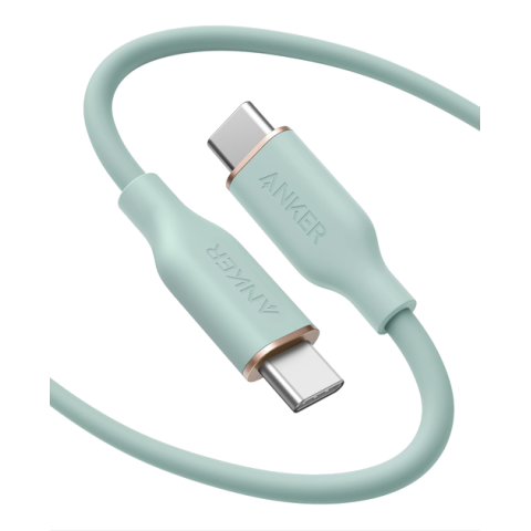 Кабель Anker 643 PowerLine III Flow Silicone USB-C to USB-C 240W 0,9м