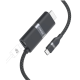 Кабель Anker Nano USB-C → HDMI 140W 4K@60Hz (0.9 м, Black)
