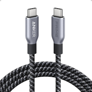 Кабель Anker Prime USB-C to USB-C 240W з нейлоновим обплетенням, Black (0.9м / 1.8м)