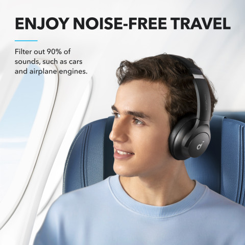 Навушники Anker Soundcore Q20i ANC Wireless Headphones (Bluetooth 5.0, Hi-Res, 60H) Black