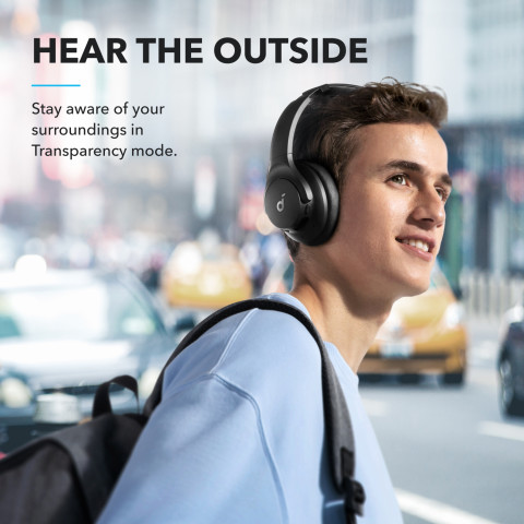 Навушники Anker Soundcore Q20i ANC Wireless Headphones (Bluetooth 5.0, Hi-Res, 60H) Black