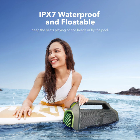 Портативна колонка ANKER Soundcore Boom 2 Plus Green 140W з BassUp 2.0 та IPX7