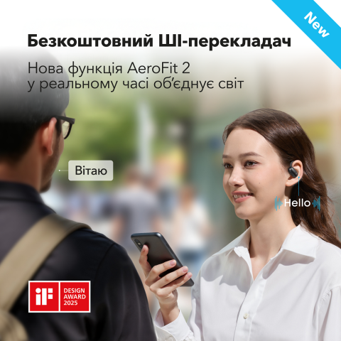 Бездротові навушники ANKER SoundCore AeroFit 2