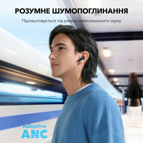 Навушники ANKER Soundcore P40i TWS з ANC, Bluetooth 5.3 та кейсом-підставкою