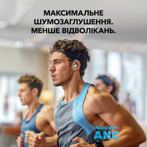 Навушники ANKER Soundcore Sport X20 TWS з ANC, IP68 та гачками для спорту