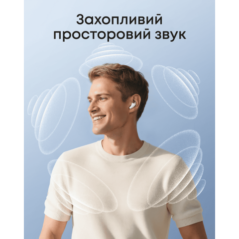 Бездротові навушники ANKER Soundcore Liberty Buds TWS з адаптивним ANC, Spatial Audio 360°