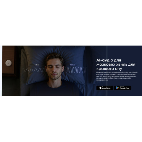 Навушники для сну ANKER Soundcore Sleep з ANC, AI-маскуванням хропіння та Brainwave Audio