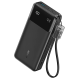 Повербанк ANKER PowerCore 20000mAh 30W PD з дисплеєм та швидкою зарядкою — Black