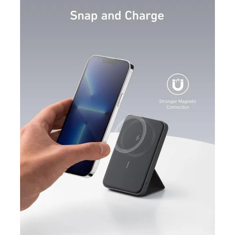Магнітна батарея з підставкою Anker 622 Magnetic MagSafe Powerbank (2 gen), 5000mAh