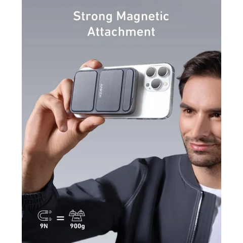 Магнітна батарея з підставкою Anker 622 Magnetic MagSafe Powerbank (2 gen), 5000mAh