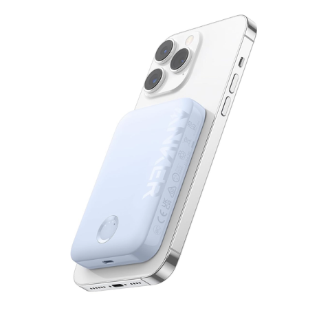 Магнітний павербанк Anker MagSafe 12 W MagGo 321 Magnetic Power Bank 5000 mAh