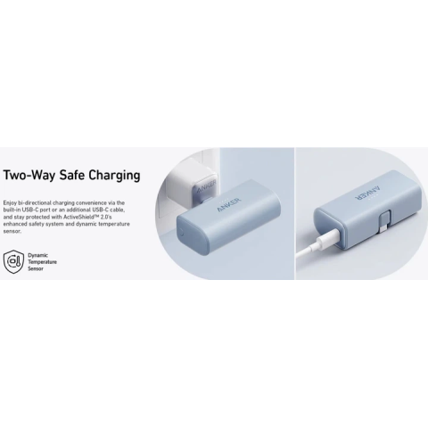 Зовнішній акумулятор (павербанк) Anker Nano 5000mAh 22.5W USB Type-C