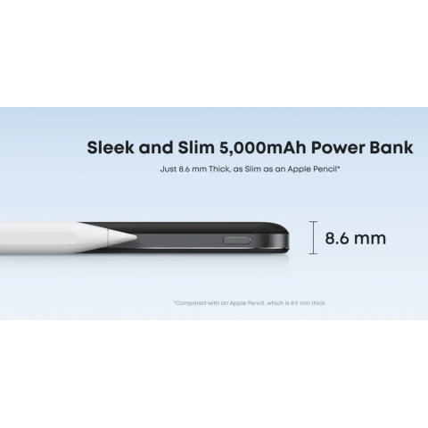 Ультратонкий магнітний павербанк Anker Nano Air 2 5000mAh 20W MagSafe для iPhone