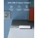Ультратонкий магнітний павербанк Anker MagGo Power Bank 5000mAh Qi2 15W з USB-C