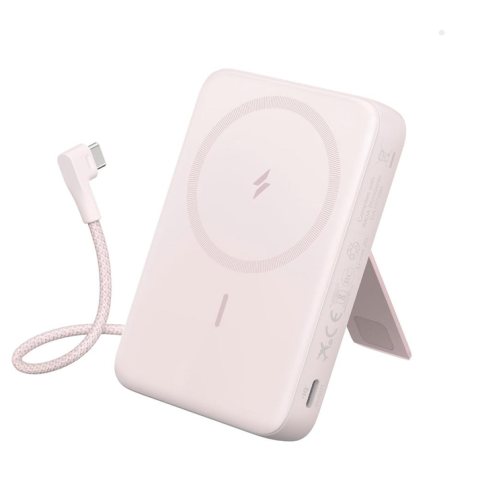 Магнітний повербанк Anker Zolo 10,000mAh з підставкою та швидкою зарядкою 30W