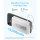 Магнітний повербанк Anker Zolo 10,000mAh з підставкою та швидкою зарядкою 30W
