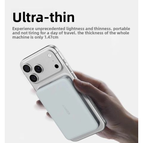 Anker MagGo Ultra-Slim 10 000 mAh — ультратонкий MagSafe повербанк з USB-C 30W