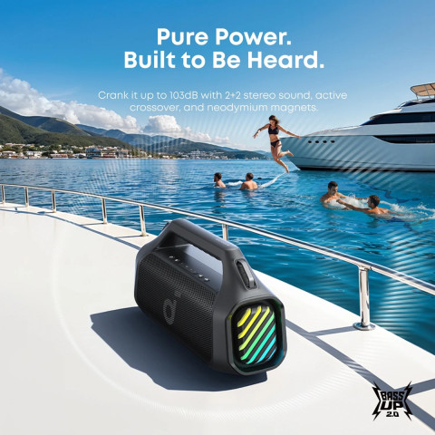 Портативна акустика ANKER SoundCore Boom 2 Pro Black