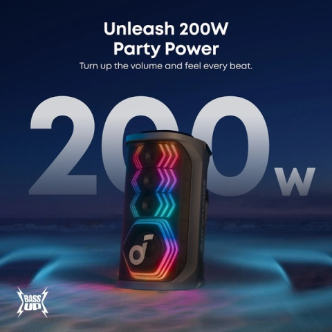 Портативна акустика ANKER SoundCore Rave 3S Black