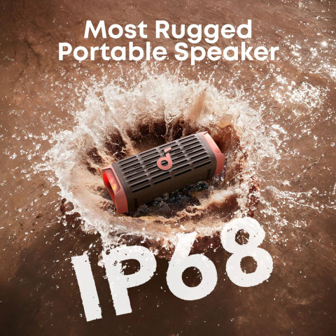 Портативна акустика ANKER SoundСore Boom 3i Коричневий