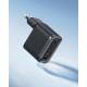 Зарядний пристрій ANKER Charger 70W (2xUSB-C PD + USB-A, Black)