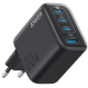 Мережевий зарядний пристрій ANKER Charger 70W 3xUSB-C PD 3.0 + USB-A Black