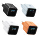 Мережевий зарядний пристрій Anker Nano Smart Display 45W USB-C PD із LED-дисплеєм Black
