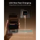 Мережевий зарядний пристрій Anker Nano Smart Display 45W USB-C PD із LED-дисплеєм Black