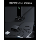 Мережевий зарядний пристрій ANKER Prime Charging Station 100W (2xUSB-C + USB-A + Pogo Pin, GaN, Black)