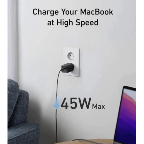 Зарядний пристрій ANKER Nano 3 (3rd Gen) Charger 47W (2xUSB-C, ActiveShield 2.0)